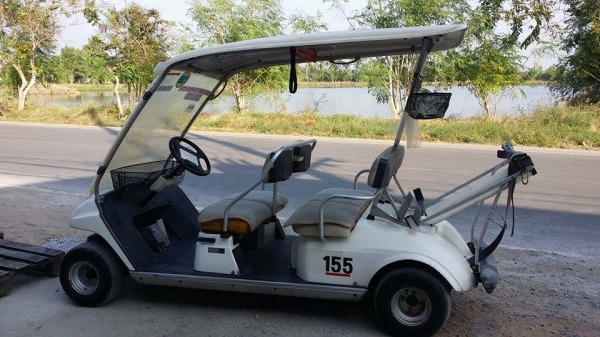รถกอล์ฟน้ำมัน  YAMAHA เก่าญี่ปุ่น  สภาพพร้อมใช้งาน  เครื่องยนต์แรงและติดง่าย คุณภาพดี