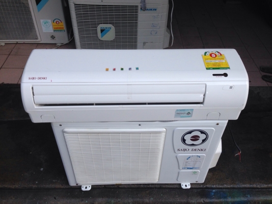 **** ขายแอร์ SAIJO DENKI 13000 BTU สภาพสวย ****