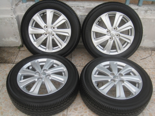 ขายล้อแม็กป้ายแดง Toyota vios 15" พร้อมยางปี14 สนใจติดต่อเล็กคลองสามครับ 081-747940 ขายล้อแม็กป้ายแดง Toyota vios 15" พร้อมยางปี14 สนใจติดต่อเล็กคลองสามครับ 081-747940