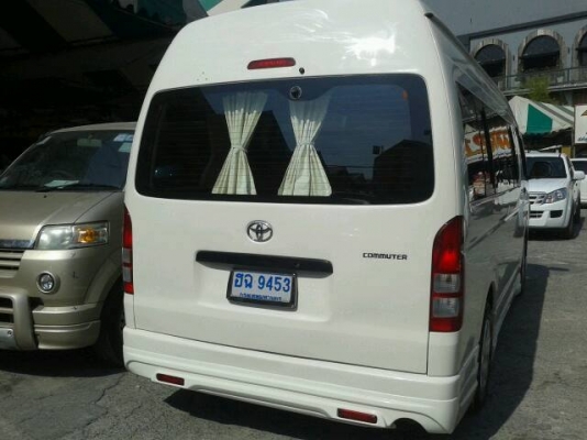 ขายด่วนๆTOYOTA COMMUTER  2.7เบนซิน/ CNG ปี2009 เกียร์ธรรมดา ราคา 669,000 บาท โทร0922726669 ตันหยงค่ะ