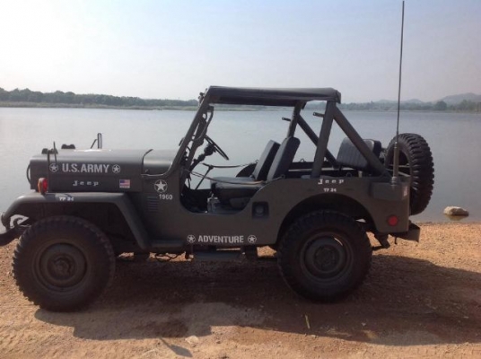 รถจิ๊ปวิลลี่ื เครื่องดีเซล 4DR5 โฟล์วิลขับสี่ทะเบียนพร้อมโอน