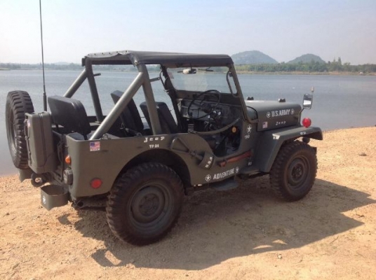 รถจิ๊ปวิลลี่ื เครื่องดีเซล 4DR5 โฟล์วิลขับสี่ทะเบียนพร้อมโอน