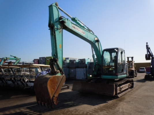 ขาย Kobelco SK135SR-1ES (YY04) ซุปเปอร์ ปี2006 มีใบมีดดัน แทรคเหล็กหุ้มยาง ราคาไม่แพงครับ