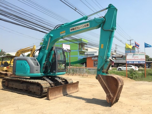 ขาย Kobelco SK135SR-1ES (YY04) ซุปเปอร์ ปี2006 มีใบมีดดัน แทรคเหล็กหุ้มยาง ราคาไม่แพงครับ