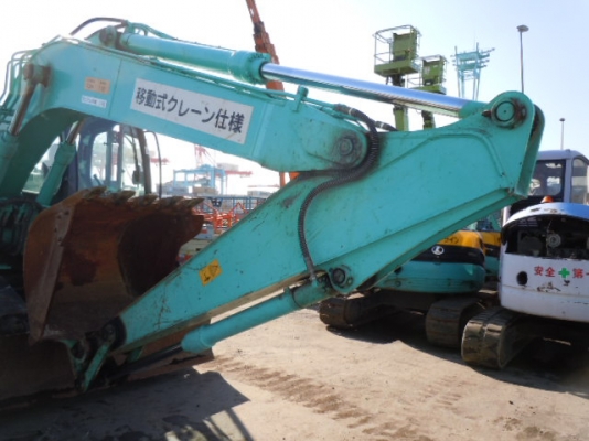 ขาย Kobelco SK135SR-1ES (YY04) ซุปเปอร์ ปี2006 มีใบมีดดัน แทรคเหล็กหุ้มยาง ราคาไม่แพงครับ