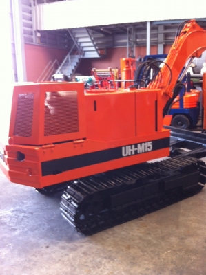 ขายรถแบคโฮ Hitachi UH-M15 สภาพสวย นำเข้าจากญี่ปุ่น