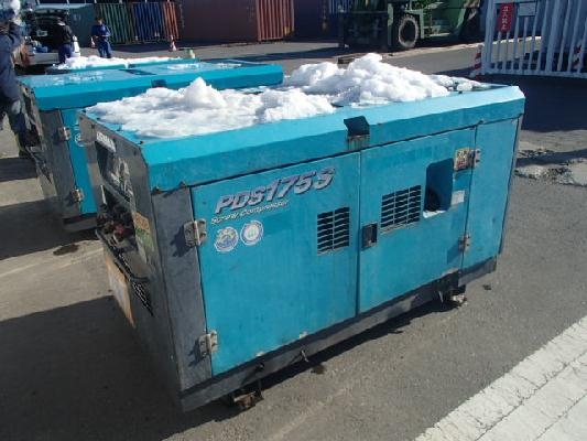 PDS175S-5B2 # 53-5B21076 : ปั๊มลม Airman มือสอง T. กุ้ง:0813062283