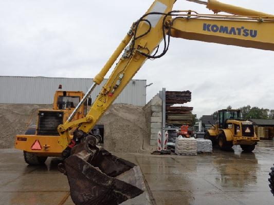 PW130-7K # K40135 : รถขุด ล้อยาง Komatsu T. กุ้ง:0813062283