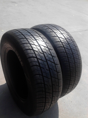 215/65R15 BRIDGESTONE LEO 627 ปี2011 มี 2 เส้น TEL.081-427-3941
