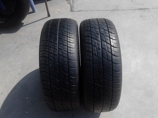 215/65R15 BRIDGESTONE LEO 627 ปี2011 มี 2 เส้น TEL.081-427-3941