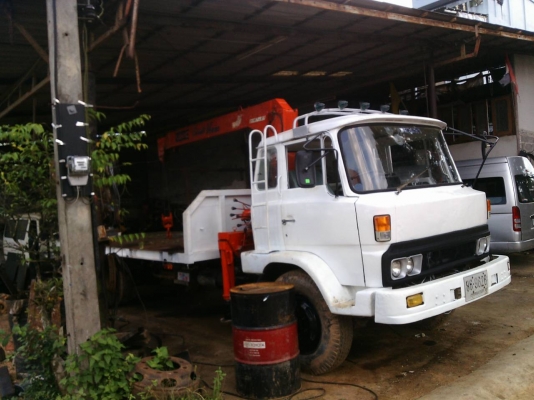 6ล้อพื้นเรียบ ติดเครน HINO KR360 วางเครื่องEH700 ติดเครน3ตัน รถสวย คัทซีสวย เครื่องดี พร้อมใช้งานเลย ราคาต่อรองได้ 087-2976734