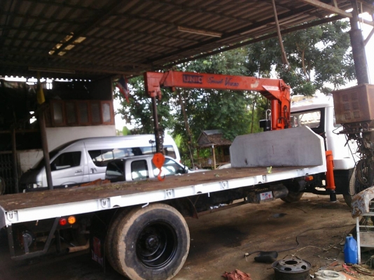 6ล้อพื้นเรียบ ติดเครน HINO KR360 วางเครื่องEH700 ติดเครน3ตัน รถสวย คัทซีสวย เครื่องดี พร้อมใช้งานเลย ราคาต่อรองได้ 087-2976734