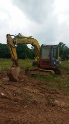 KOMATSU PC60-5 ตัวเดินรุ่น1 รถพร้อมใช้งานได้เลย เครื่องดี ปั้มแรง ทำงานไม่มีโหลด ราคาคุยได้ 087-2976734