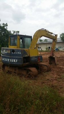 KOMATSU PC60-5 ตัวเดินรุ่น1 รถพร้อมใช้งานได้เลย เครื่องดี ปั้มแรง ทำงานไม่มีโหลด ราคาคุยได้ 087-2976734