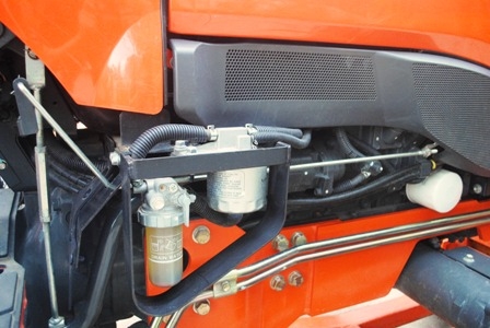 ขายรถไถ Kubota L 4708 (4WD) พร้อมดันหน้าและอุปกรณ์หลัง รถ 150 ชั่วโมง