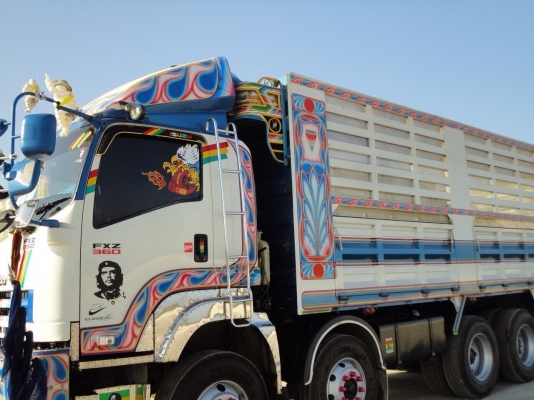 ขาย ISUZU 360 พ่วงแม่+ลูกดั๊ม คอกเกษตรกระบะเหล็ก รถปี 55