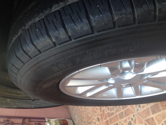 ขายล้อแม๊กtoyota champ2013 (BMC)ขอบ17พร้อมยางมิชลินปี13 สัปดาห์ที่1 สามารถใส่ฟอจูนเนอร์ได้ ขายล้อแม๊กtoyota champ2013 (BMC)ขอบ17พร้อมยางมิชลินปี13 สัปดาห์ที่1 สามารถใส่ฟอจูนเนอร์ได้