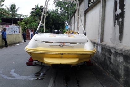 ขาย เรือ JET BOAT F16XR พร้อมเครื่อง MERCURY 175 นำเข้าจากญี่ปุ่น สภาพพร้อมใช้ ราคา 185,000