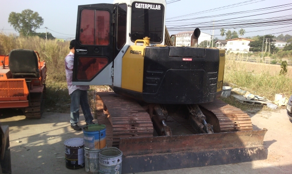 ขายด่วนรถเเบ็กโฮ-CAT_REGA  เครื่อง145 เเรงสนใจติดต่อ0933903914