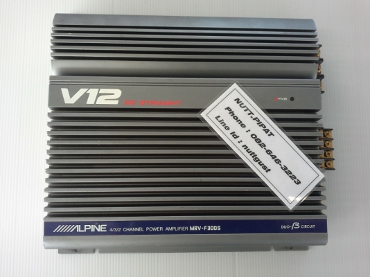 แอมป์ 4 แชแนล Alpine V12 MRV-F300S  มิอสองญี่ปุ่น
