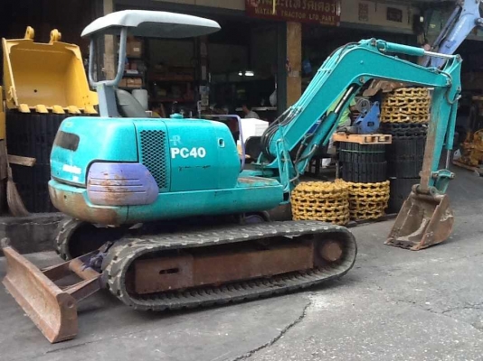 มาอีกแล้วรถยอดนิยม!!! KOMATSU PC40-7E  เครื่องดำรถปี 96 เก่านอกญี่ปุ่นแท้ สภาพสวยมาก  พร้อมใช้งาน