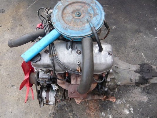 ขายเครื่องยนต์กระบะเล็กมาสด้าแฟมิเลีย 9850 บาท