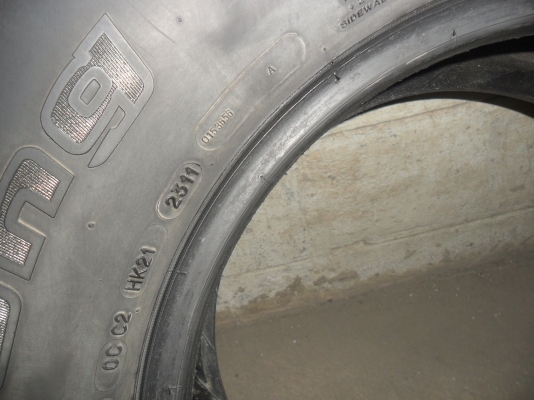 ยาง BFGoodrich 265/70R16ปี11 สวยๆ 4 เส้น ราคา 2800 บาท