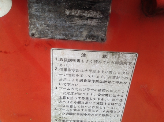 เครนติดหลังรถบรรทุก  UNIC  A209542   รุ่น 2 ปอก  หกเหลี่ยม