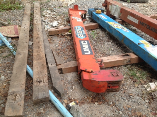 เครนติดหลังรถบรรทุก  UNIC  A209542   รุ่น 2 ปอก  หกเหลี่ยม
