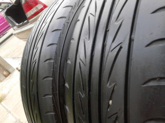 205/60R16 BRIDGESTONE  MY-02 sporty style  MADE IN THAILAND   ปี2012  มี 2 เส้น  TEL.081-427-3941