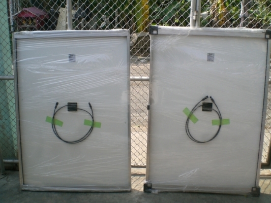 ขายแผ่นโซล่าเซลล์ของใหม่มือหนึ่งนำเข้า JAPAN