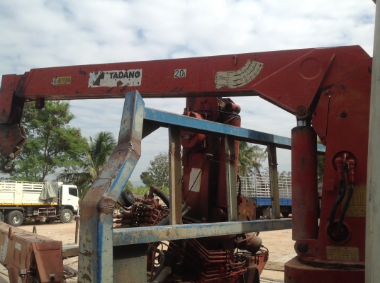 เครนเก่านอก ใช้แล้ว ใช้งานทุกวัน TADANO 2 ton เครนเก่านอก ใช้แล้ว ใช้งานทุกวัน TADANO 2 ton