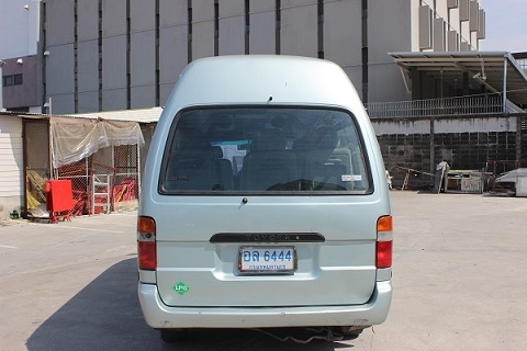 : ขายรถตู้หลังคาสูง ติดแก๊สlpg