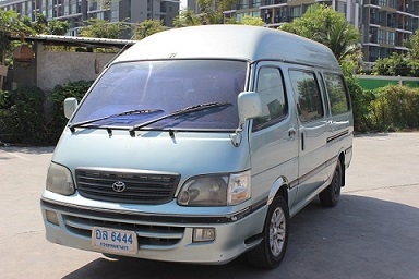 : ขายรถตู้หลังคาสูง ติดแก๊สlpg