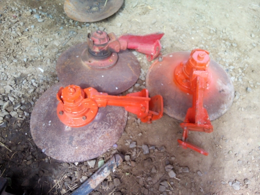 3ชุดกระทู้ผานบุกเบิกLCS  ใบ22" พร้อมใบ ลูกปืนใหญ่พร้อมใช้ กระทู้พร้อมใบ