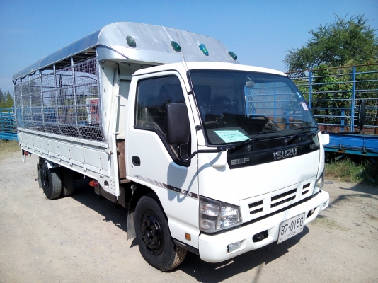 6 ล้อกลาง  *Euro.2*  ISUZU  NPR 130 แรงม้า+Turbo+Inter  *ยาว 5.00 ม.* รถสวยเดิม+สวยจริง * รถห้างแท้ * มีเล่มพร้อมโอน *