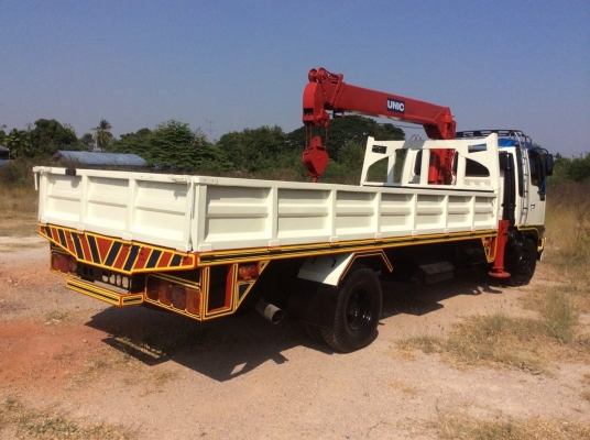 6ล้อ HINO เครน 4ปอก เครื่อง195 แรง เบรคจิฟฟี่ พวงมาลัยพาว์เวอร์ ยาง 825 กระบะยาว 5.30ม. เครื่องดี ครัทซีสวย ขาย 730,000 บาท
