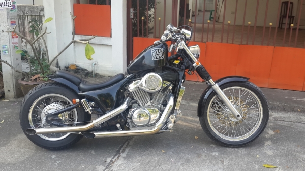 ขาย Honda steed 600cc ขับขี่สบายใจ ทะเบียนแท้ โอนขนส่งครับ