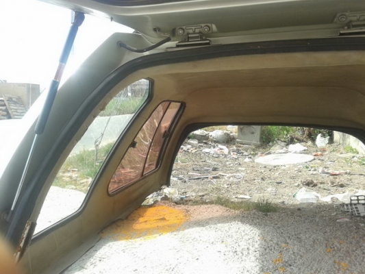 ขายหลังคากระบะไฟเบอร์ ซิตี้บอย ทรงสูง ใส่ วีโก้แค๊ป