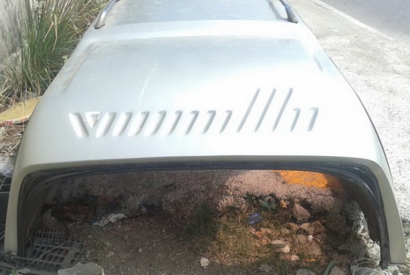 ขายหลังคากระบะไฟเบอร์ ซิตี้บอย ทรงสูง ใส่ วีโก้แค๊ป