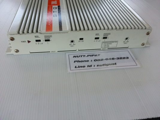 แอมป์ 4ch JBL รุ่น GTQ190 มือสองญี่ปุ่น แอมป์ 4ch JBL รุ่น GTQ190 มือสองญี่ปุ่น