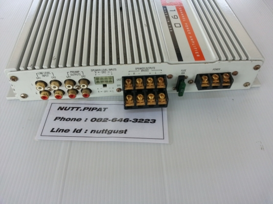 แอมป์ 4ch JBL รุ่น GTQ190 มือสองญี่ปุ่น แอมป์ 4ch JBL รุ่น GTQ190 มือสองญี่ปุ่น