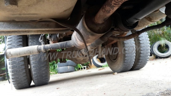 รถบรรทุก 6 ล้อดัมพ์ ยี่ห้อ ISUZU NPR 120 แรงม้า  พวงมาลัยพาวเว่อร์