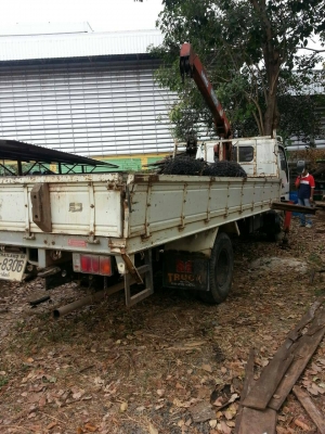 ขายด่วนรถ6ล้อNQRเครื่อง175เเรงติดเครนUNIC.2.20ตันรถสวยวิ่งได้77957กิโล