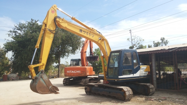 ขายด่วน รถแม็คโคร KOBELCO SK120 MARK /// มารค์ทีซีเรียสูงชั่วโม่งทำงานน้อย รถนอกนำเข้าไม่เคยใช้งานในเมืองไทยเลย