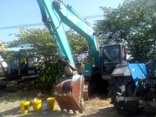 **870,000 บ.ต่อรอง**ขายแบคโฮ 120ยอดนิยม KOBELCO MARK3 SK120 S.No.07451 เครื่องเดิม ปั้มเดิม ไฟฟ้าครบ เครื่องแน่น แรง ปั้มดี แรงดี ทำงานดี เร็ว บูมอาร์มดี มีปะมีดาม หน่อย บุ้งกี๋ดีหนาไม่ผุ เอวดีแน่น ไม่แตกไม่ร้าว ช่วงล่าง70-80\% โซ่ ดี พอใช้ เฟรมดีหนา แทร็ก **870,000 บ.ต่อรอง**ขายแบคโฮ 120ยอดนิยม KOBELCO MARK3 SK120 S.No.07451 เครื่องเดิม ปั้มเดิม ไฟฟ้าครบ เครื่องแน่น แรง ปั้มดี แรงดี ทำงานดี เร็ว บูมอาร์มดี มีปะมีดาม หน่อย บุ้งกี๋ดีหนาไม่ผุ เอวดีแน่น ไม่แตกไม่ร้าว ช่วงล่าง70-80\% โซ่ ดี พอใช้ เฟรมดีหนา แทร็ก