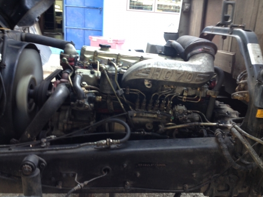 ขายรถบรรทุก 6 ล้อใหญ่ ยาว 5.5 เมตร Hino  FF3H