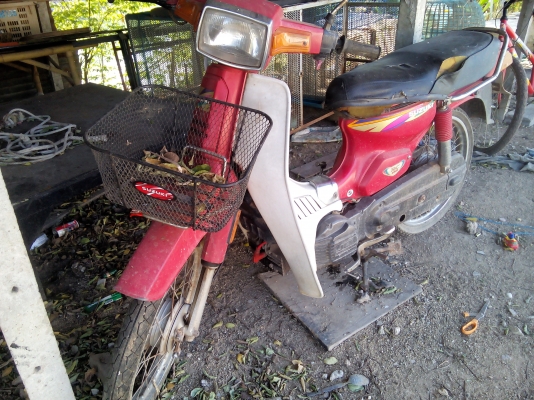 ขายมอเตอร์ไซค์ซูซูกิ อาร์ซี ตามสภาพเครื่องดีสตาร์ทง่าย