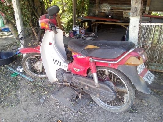 ขายมอเตอร์ไซค์ซูซูกิ อาร์ซี ตามสภาพเครื่องดีสตาร์ทง่าย