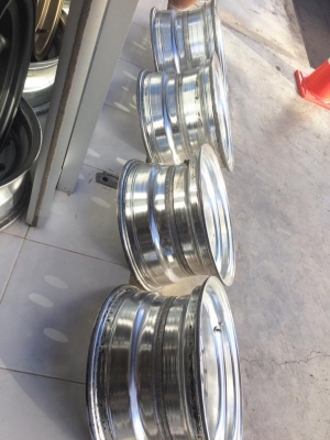 ล้อหยดน้ำ ENKEI HR385 15 หน้า8 หลัง9 ุ6/139.7 ออฟลึกมาก ประมูลจากญี่ปุ่นครับ